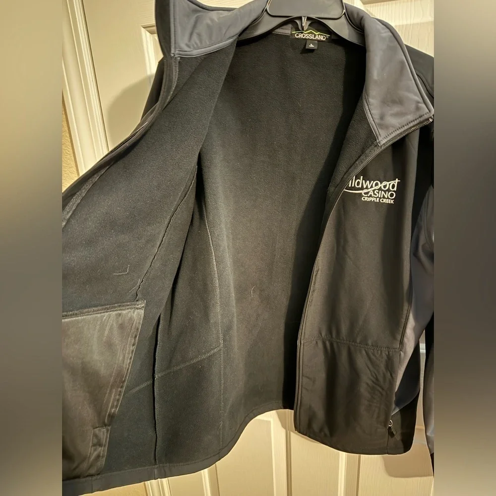 NWOT Crossland Wildwood Casino COLLECTORS full zip embroidered jacket